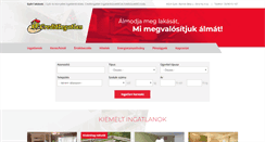 Desktop Screenshot of creditingatlan.hu